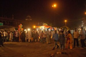 Market in front of Jama Masjid