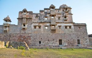 Chittorgarh fort ruins