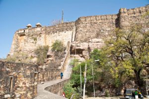 Chittorgarh fort walls