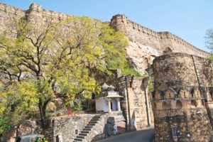 Chittorgarh fort walls