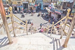 Market area from Jagdish temple Udaipur
