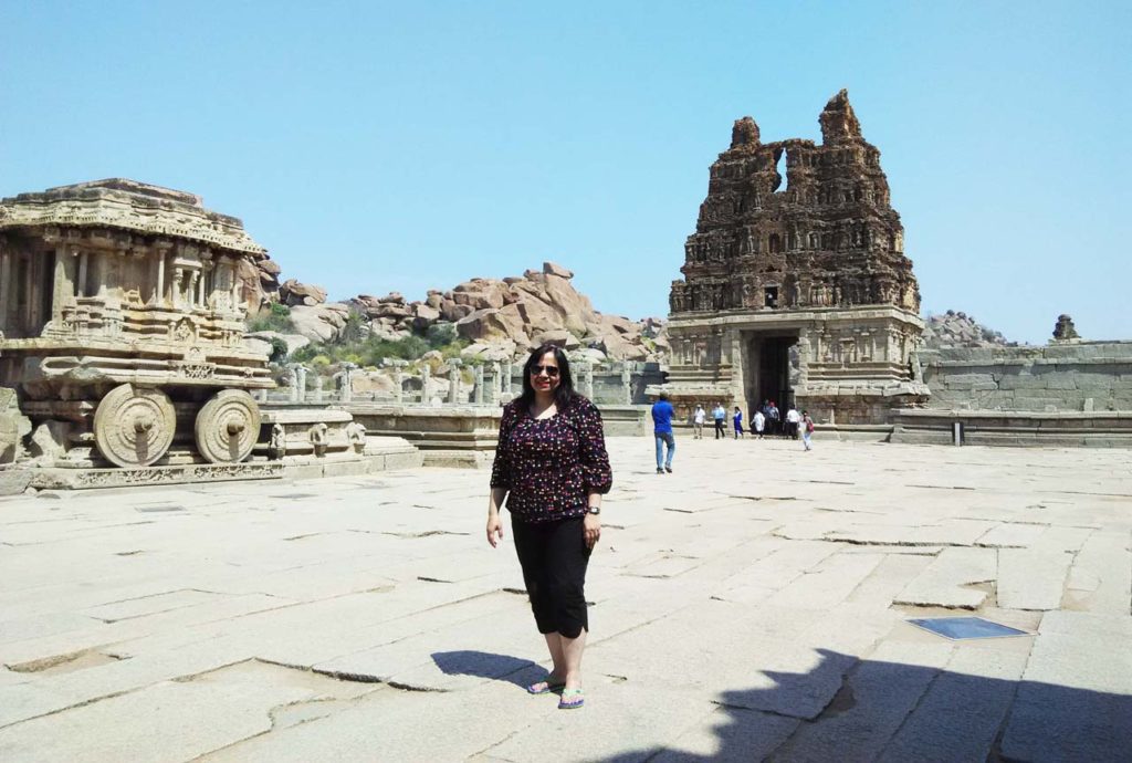 Hampi Monuments and me