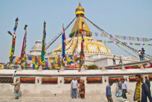 Stupa of Boudhanath Kathmandu Nepal