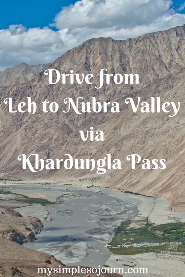 Drive from Leh to Nubra Valley via Khardungla pass
