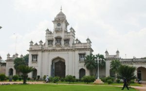 Things to do in Hyderabad India Chowmahalla palace clock tower