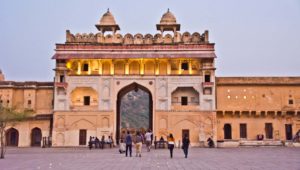 Gate at Amber fort jaipur