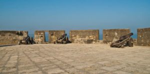 Canons in Diu Fort