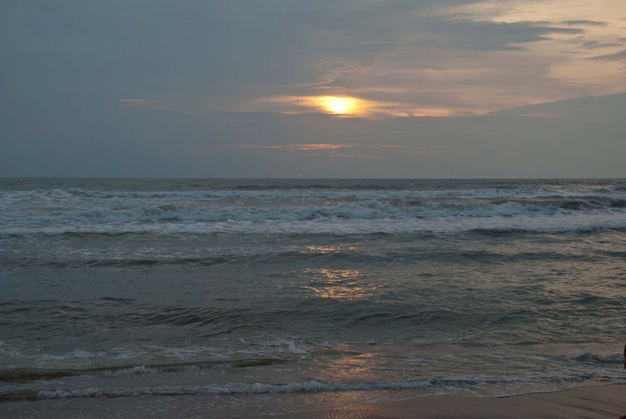 Calengute beach sunset
