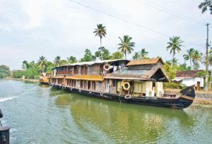 Houseboat in Kerala Backwaters