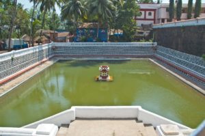 Water Tank at Manguesh temple in Goa