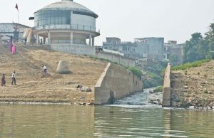 Sevage water in Ganga River
