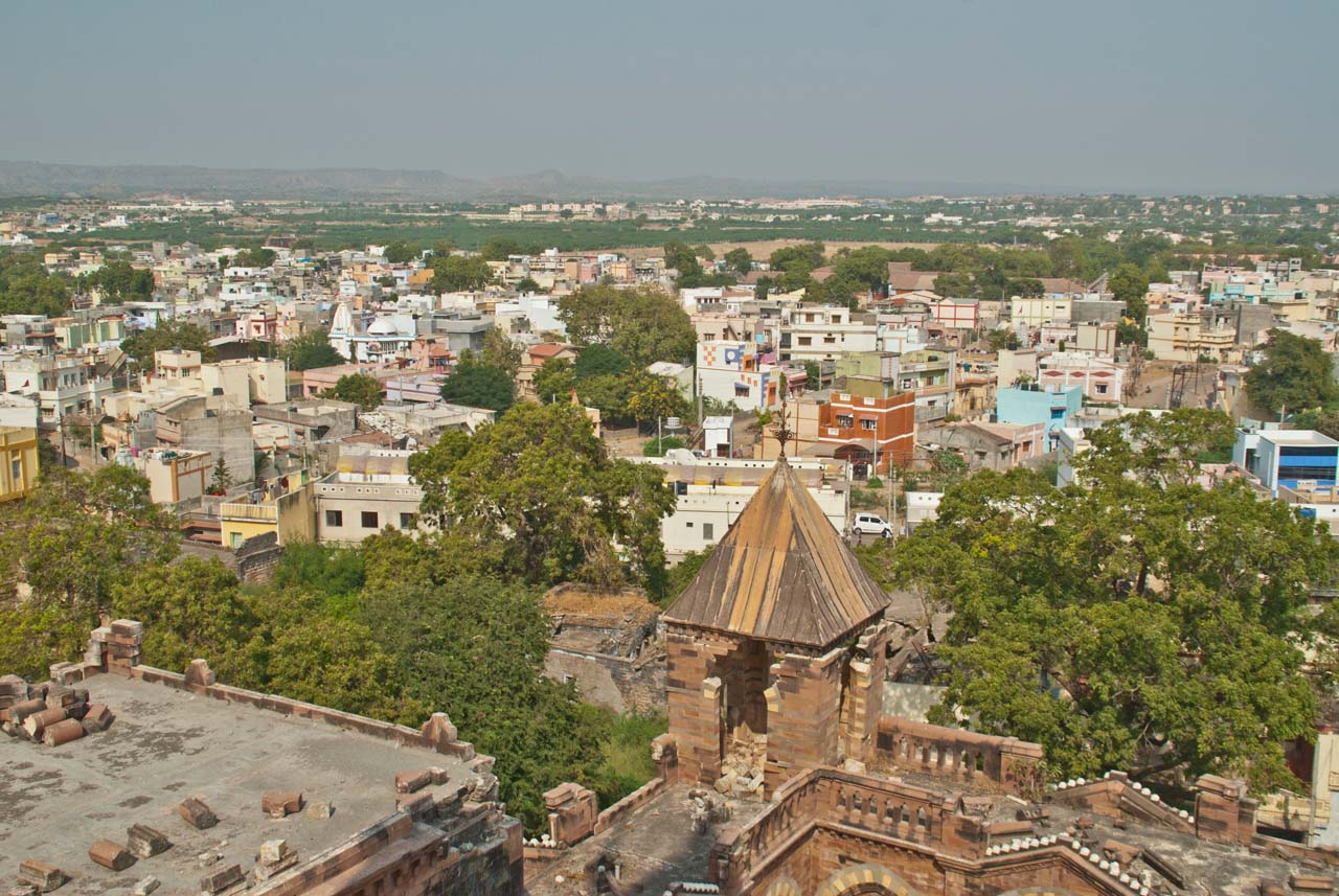 Overview of Bhuj from Prag Mahal