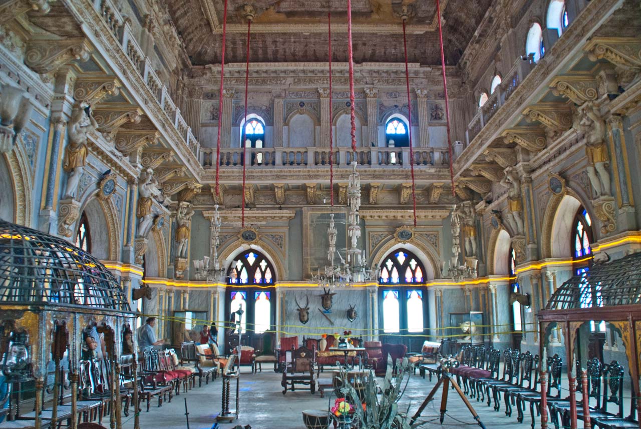 Main Hall of Prag Mahal Bhuj