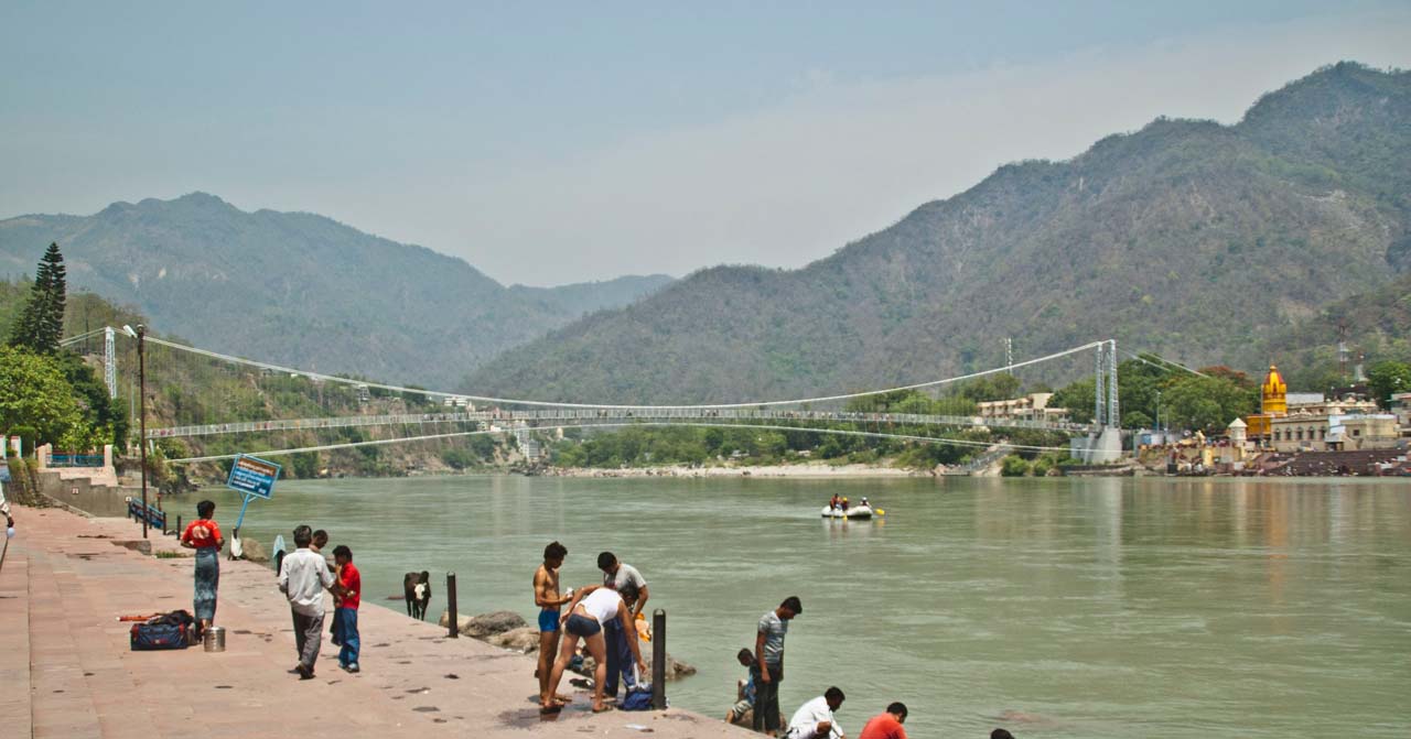 Rishikesh Ghat on Ganga River