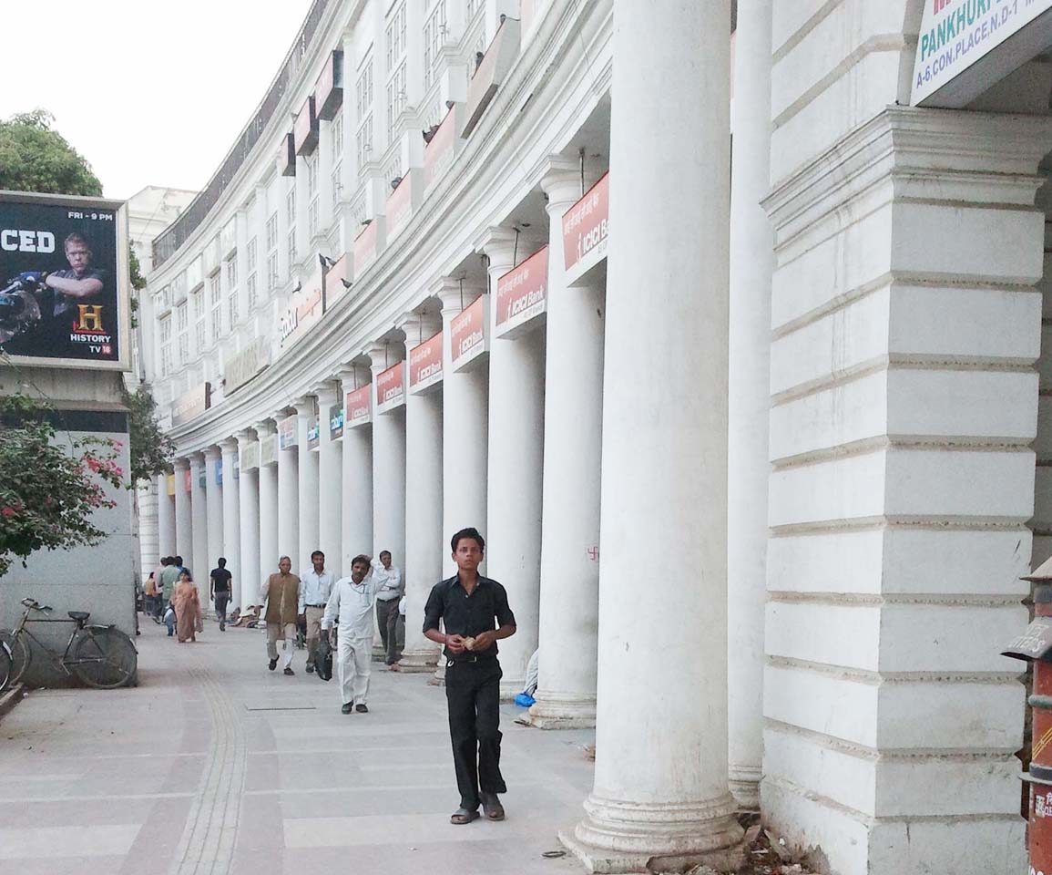 Connaught Place in New Delhi