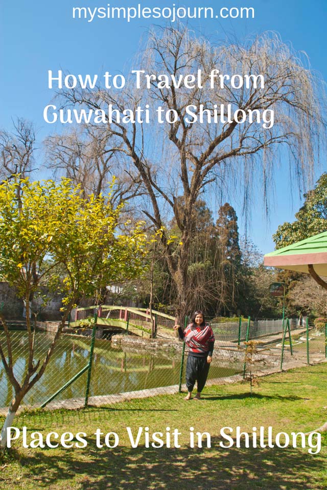 Travel from Guwahati to Shillong and Places to Visit in Shillong