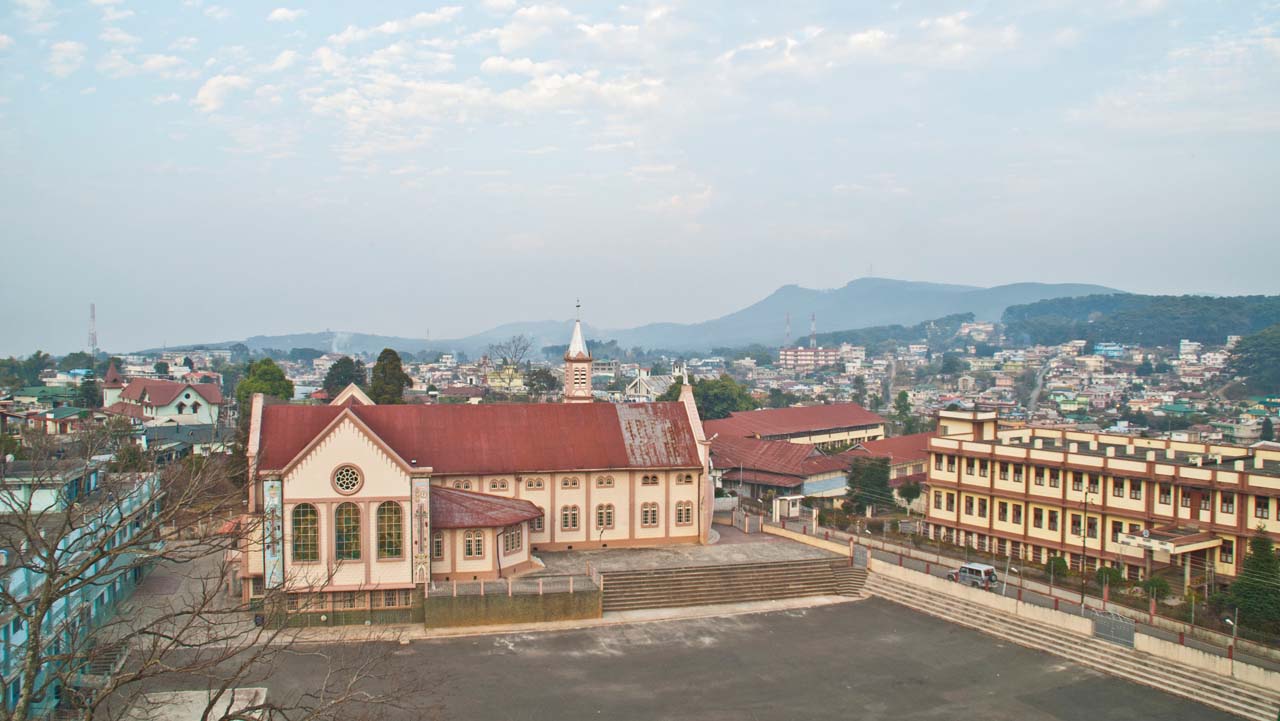 View from Don bosco museum shillong