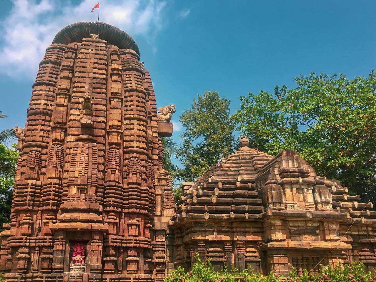 Lingaraja Temple in Bhuvneshwar, Orissa