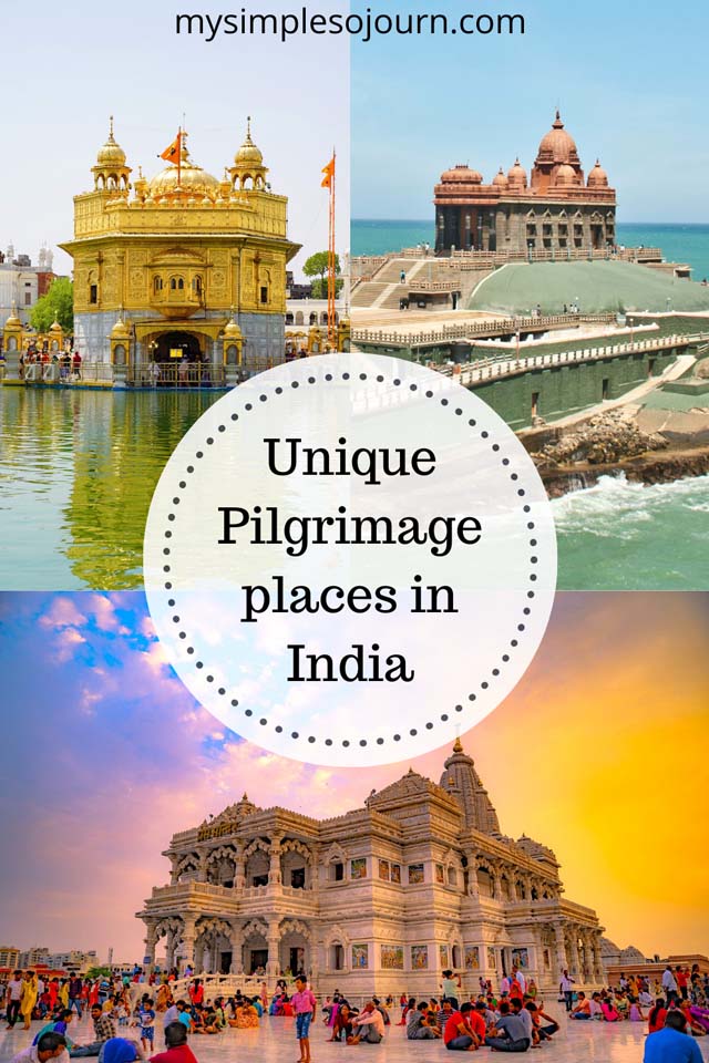 Pilgrimage sites in India for an enriching experience #pilgrimageindia #pilgrimageindia #travel #india #ethicaltravel #religiousplaces